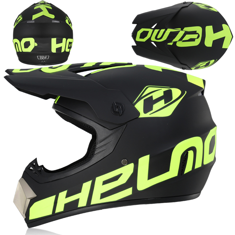 Custom Dirt Bike Racing Helmet ABS Off-road Helmet DOT Certified Motorcycle Fox Helmet 7