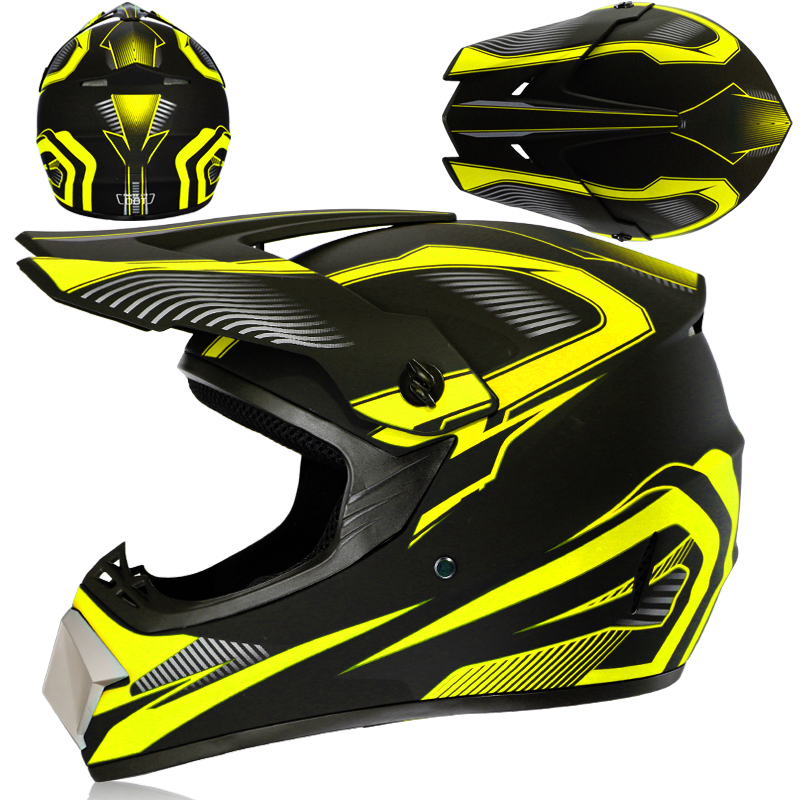 Custom Dirt Bike Racing Helmet ABS Off-road Helmet DOT Certified Motorcycle Fox Helmet 8